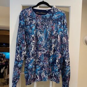 Robert Graham Multicolor Paisley Sweater
